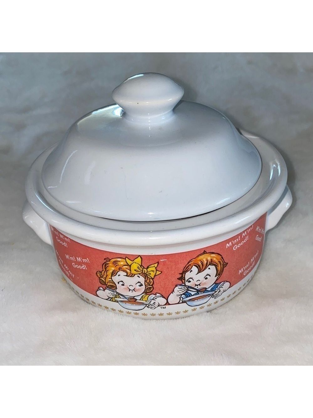Campbell's Soup Crock Bowl with Lid